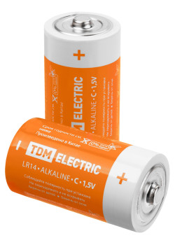 Элемент питания LR14 C Alkaline 1,5V BP-2 TDM