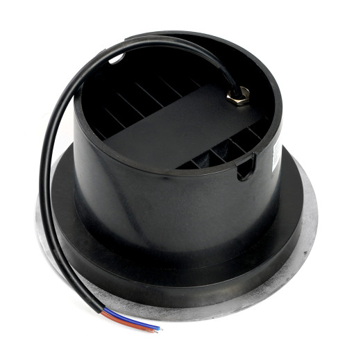 Светодиодный светильник тротуарный (грунтовый) Feron SP2803, 10W, AC/DC12V, низковольтный, 3000К, металлик, 160*H90mm, вн.диаметр: 110mm, IP67