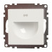 Подсветка встраиваемая LED c дд (механизм), 250В, 1W, 4000К, серия Катрин, белый Подсветка встраиваемая LED c дд (механизм), 250В, 1W, 4000К, серия Катрин, белый