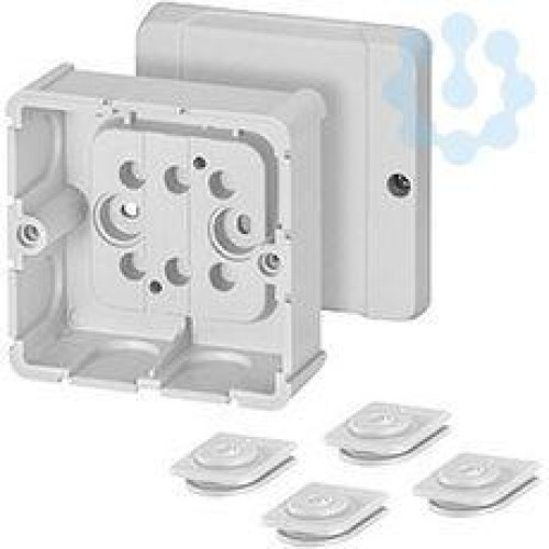 Коробка распределительная ОП 88х88х49мм IP54 DP 9020 сер. HENSEL 6000037