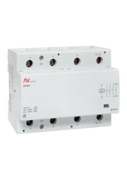 Контактор модульный КМ 80А 4NO 230В АС (6 мод.) AVERES EKF