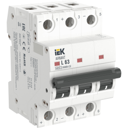 ARMAT Автоматический выключатель M06N-DC 3P L 63А IEK