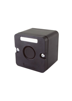 Пост кнопочный ПКЕ 212-1 У3, черная кнопка, IP40 TDM