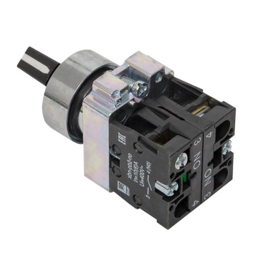 Переключатель BD33 3P короткая ручка 2NO EKF Переключатель BD33 3P короткая ручка 2NO EKF