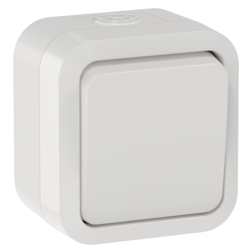 TORS Выключатель кнопочный 10А IP55 TS310 белый IEK