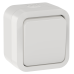 TORS Выключатель кнопочный 10А IP55 TS310 белый IEK