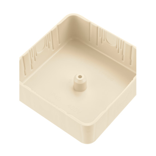 Коробка распаячная КР 75х75х28 ОП, сл. кость, IP40, инд. штрихкод TDM
