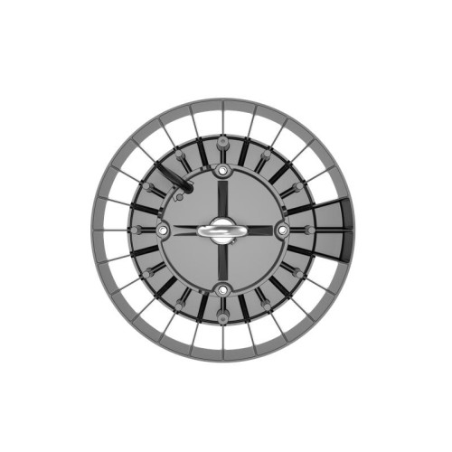 Светильник ДСП IB 10 S 100W VW 850 BK LED Highbay D257xH155mm 100Вт 5000К IP65 подвес черн. 16091023044
