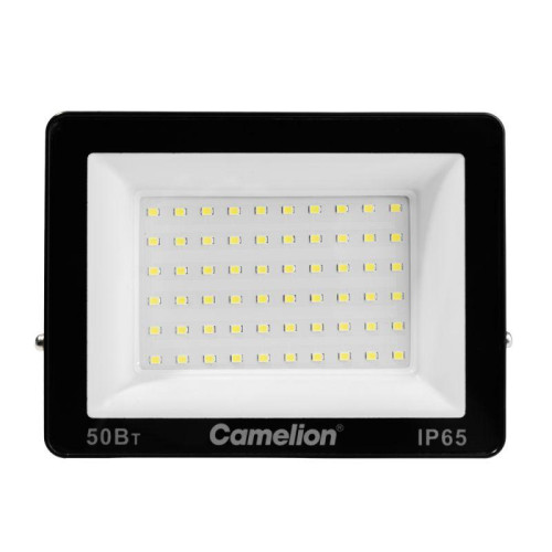 Прожектор LFL-5004 C02 (LED SMD 50Вт 5000лм 230В 6500К 153х136х30) черн. Camelion 16332 Прожектор LFL-5004 C02 (LED SMD 50Вт 5000лм 230В 6500К 153х136х30) черн. Camelion 16332