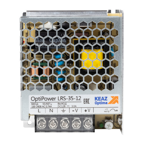 Блок питания панельный OptiPower LRS 35-12 3A