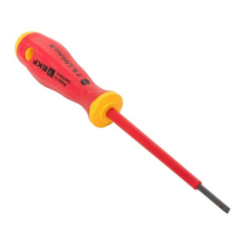 Отвертка Professional SL2.5x0.4 мм VDE 1000В EKF Отвертка Professional SL2.5x0.4 мм VDE 1000В EKF