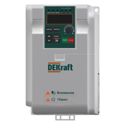 Преобразователь частоты DEKV060-2.2./3.7кВт 3 фазы 380В с торм. модулем