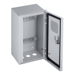 Корпус металлический ЩУ-МП (360х225х140) с окном IP54 Народный эконом