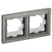 BRITE Рамка 2-местная IP44 РУ-2-БрШ-44 шампань IEK BRITE Рамка 2-местная IP44 РУ-2-БрШ-44 шампань IEK