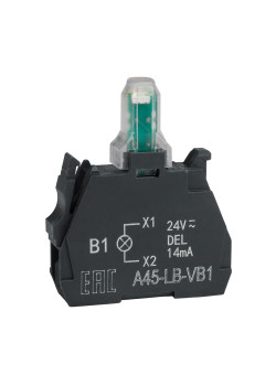 Световой блок OptiSignal D22 A45-LB-VB1 белый 24VACDC ZBVB1