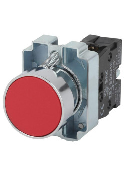 Кнопка управления LAY5-BA42 без подсветки красн. 1р BBT61-BA-K04E ЭРА Б0045667