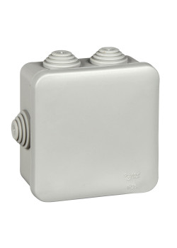 MULTIBOX Коробка распред. откр.установки 85x85x40 (внутр.размеры), габариты 110х110х48, IP55 СЕРАЯ