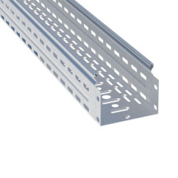 Лоток листовой перфорированный 100х400 L3000 1мм EKF