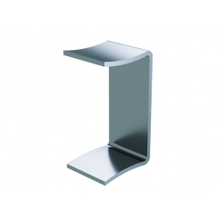 Держатель крышки H=80, INOX 316L