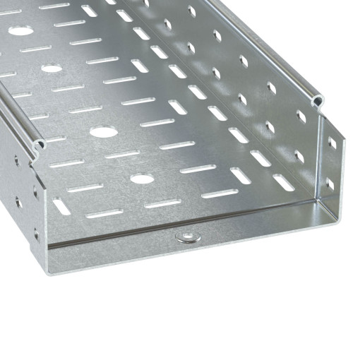 Лоток перфорированный 400х80 L3000 толщ.1,5 мм