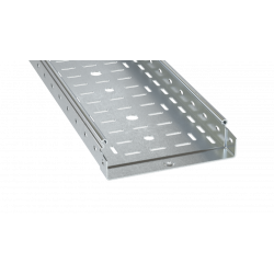 Лоток перфорированный 50x600х4000, 1,5 мм, горячеоцинкованный