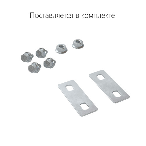 Крышка на ответвитель-переходник TDSA 150/400, горячеоцинкованная в комплекте с метизами и пластинами PTCE