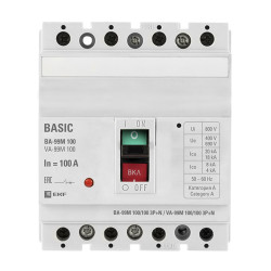Выключатель авт. 3п+N ВА-99М 100/100А 20кА Basic EKF