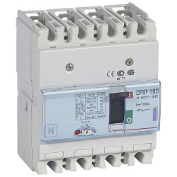 Выключатель авт. 4п DPX3 160 100А 50kA Leg