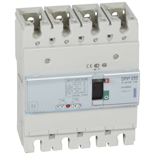 Выключатель авт. 4п DPX3 250 250А 50kA Leg