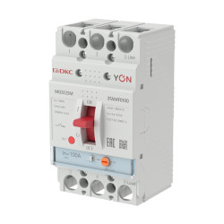 Авт. выкл. YON MGS125 3P 80-100A 25kA