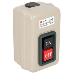 Выключатель кнопочный с блокировкой ВКИ-230 3п 16А IP40 PROxima EKF