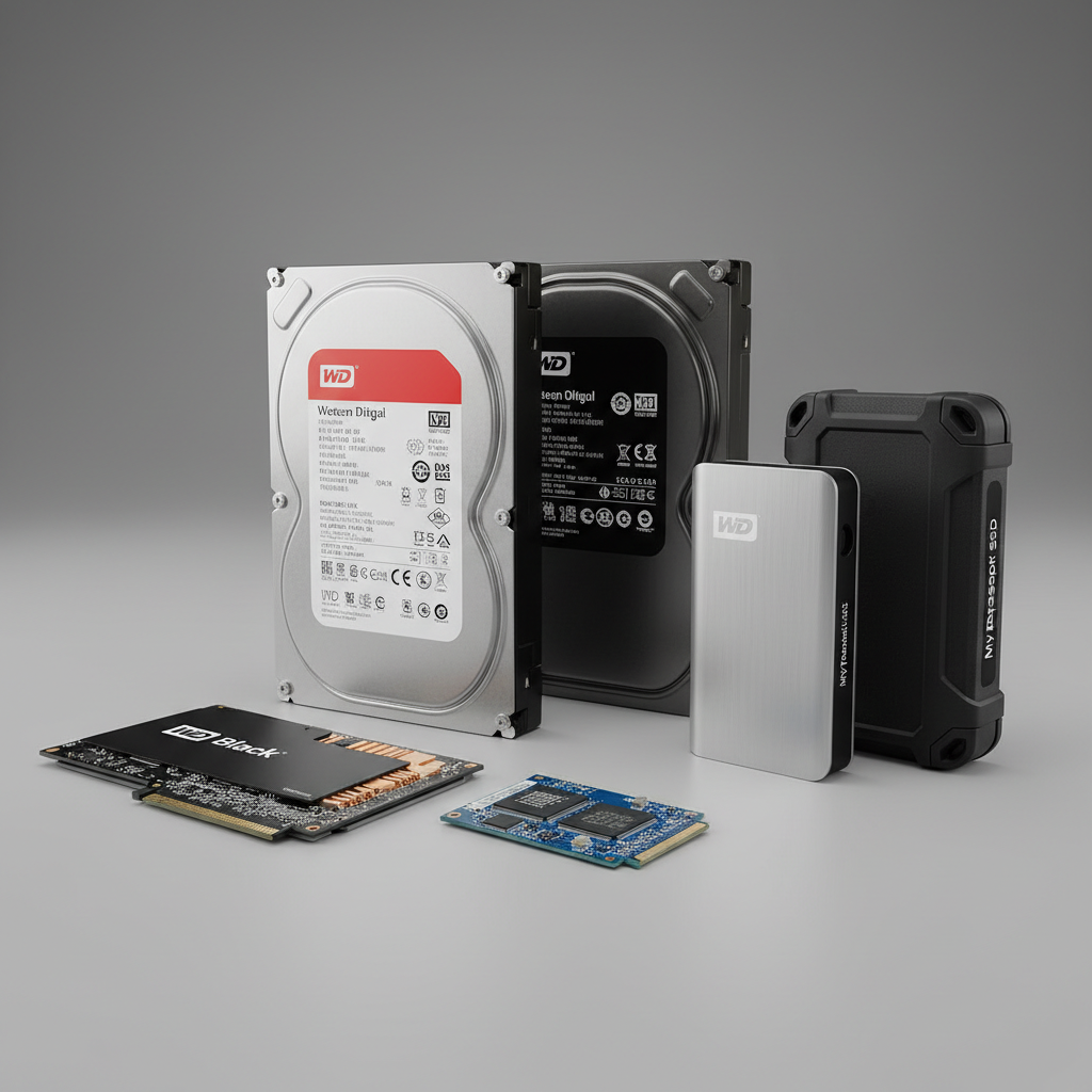 Western Digital (WD): Пионер и Лидер в Мире Хранения Данных - 1